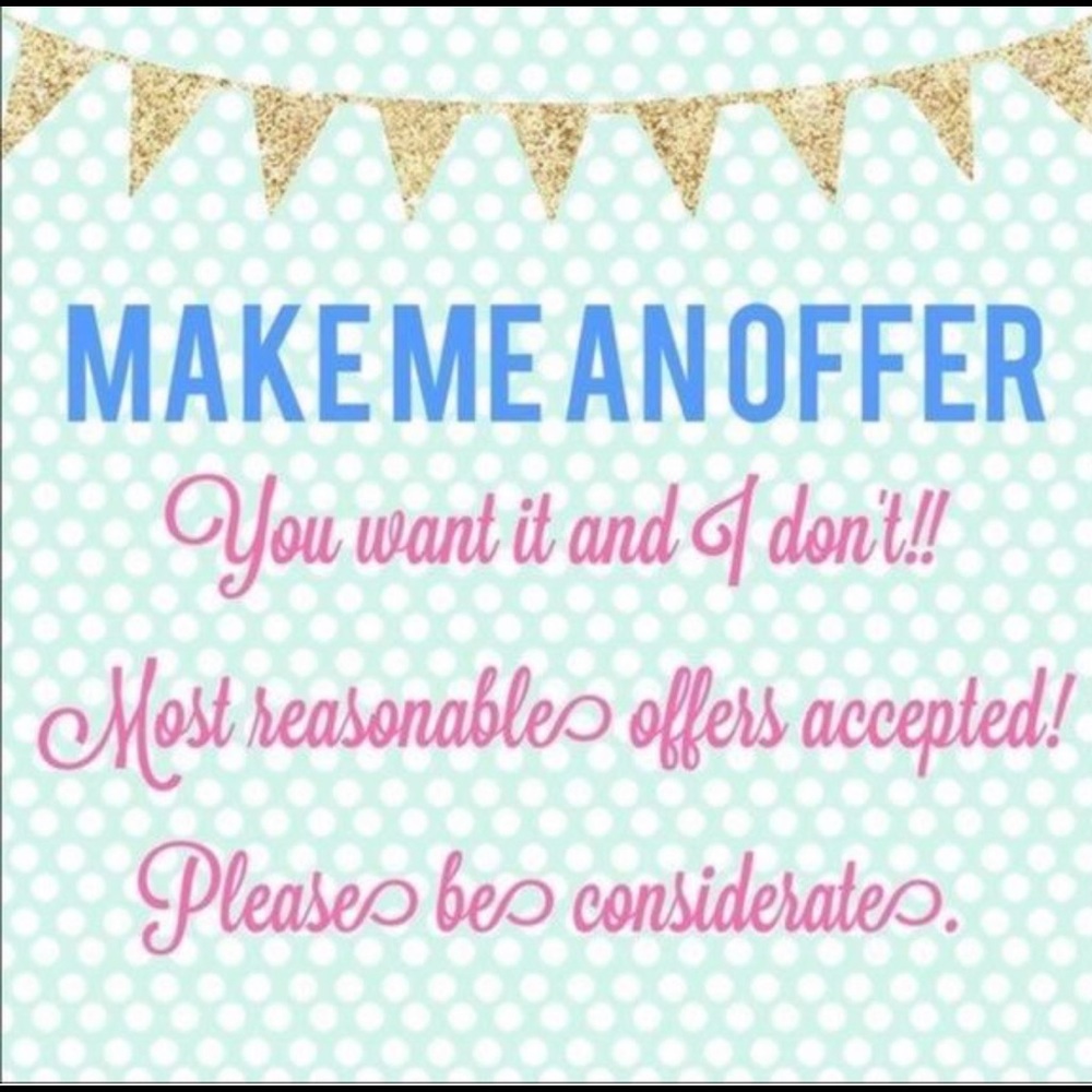 Make an offer if you’re interested!